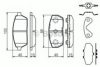 BOSCH 0 986 494 312 Brake Pad Set, disc brake